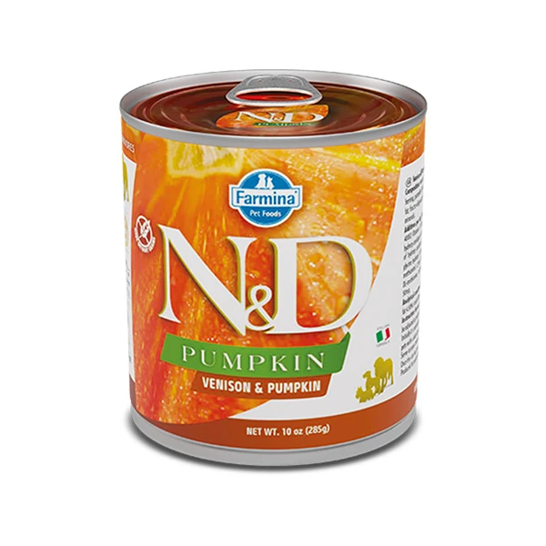 [PND285016] N&D Pumpkin Geyik ve Balkabaklı Konserve Yaş Köpek Maması (1 Adet)