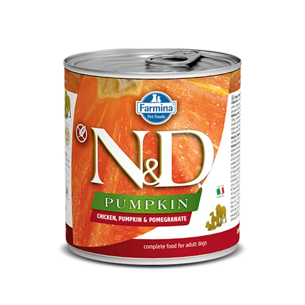 [PND285012] N&D Pumpkin Balkabaklı Tavuklu ve Narlı Konserve Yaş Köpek Maması (1 Adet)