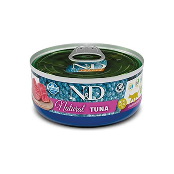 [PND140061] N&D Natural Tuna Balıklı Konserve Yaş Kedi Maması (1 Adet)