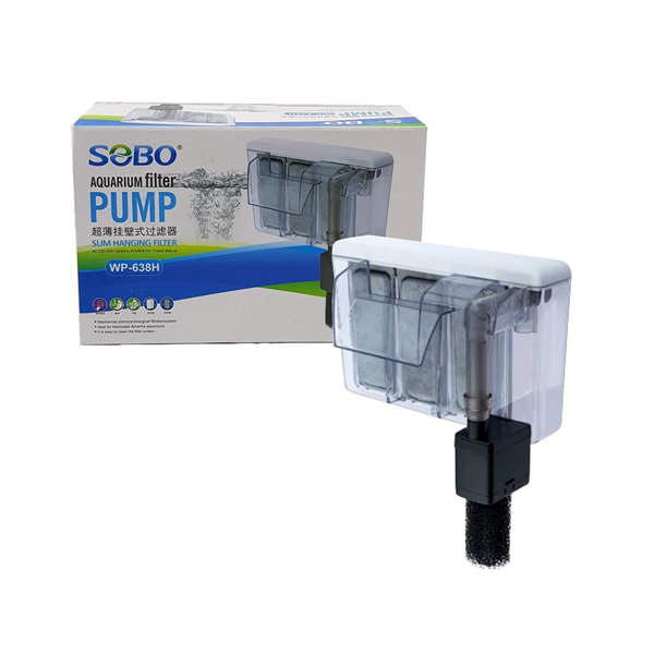 Sobo Akvaryum Maxi Askı Filtre 12W 600 Lt/h