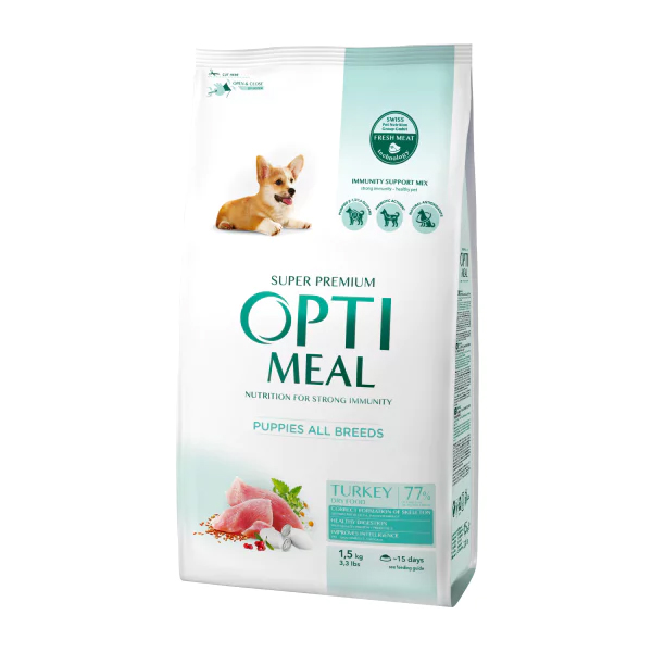 [459-D6235] Optimeal Puppy Hindi Etli ve Pirinçli Yavru Köpek Maması
