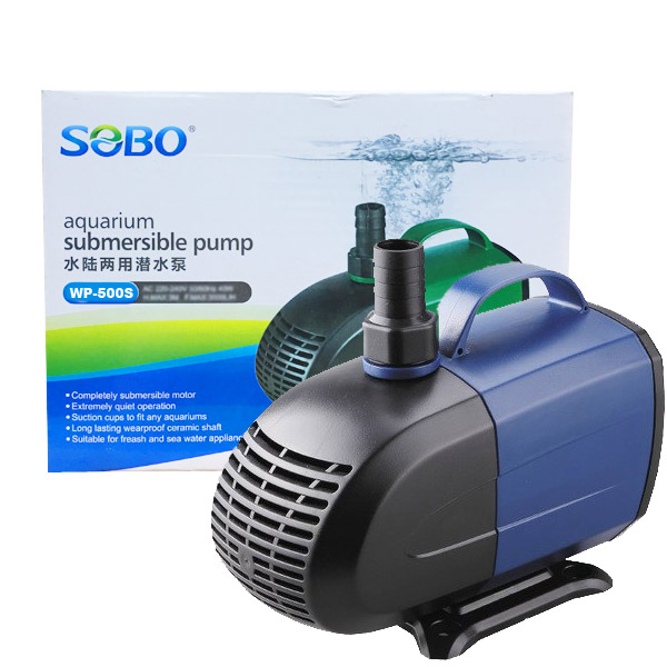 [745-WP-500S] Sobo Akvaryum Sirkülasyon Motoru (100W 6000 Lt/h)