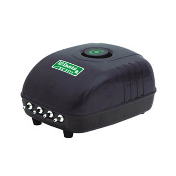 [750-RS9902] RS Akvaryum Hava Motoru 4 Çıkışlı (8W 8 Lt/dk)