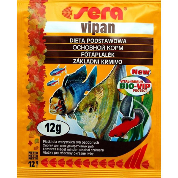 [100-0132] Sera Vipan Pul Balık Yemi 100 Ml (12 Gr)