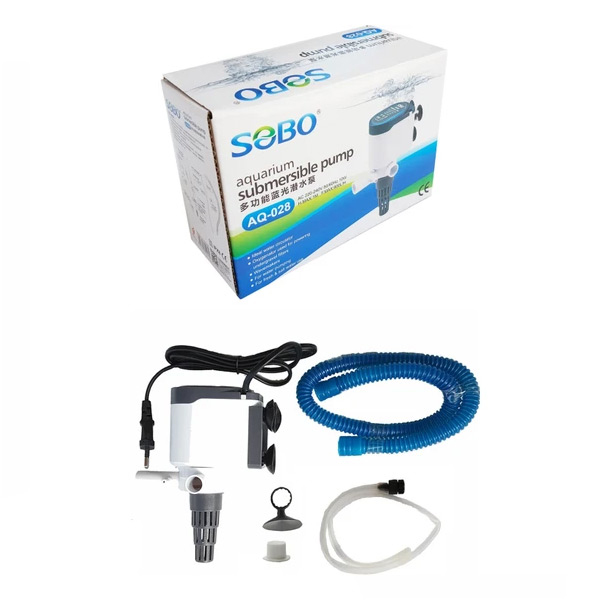 [745-BO-028] Sobo Akvaryum için Adaptörlü Dip Sifonu (1700 Lt/h 28 W, BO-028)
