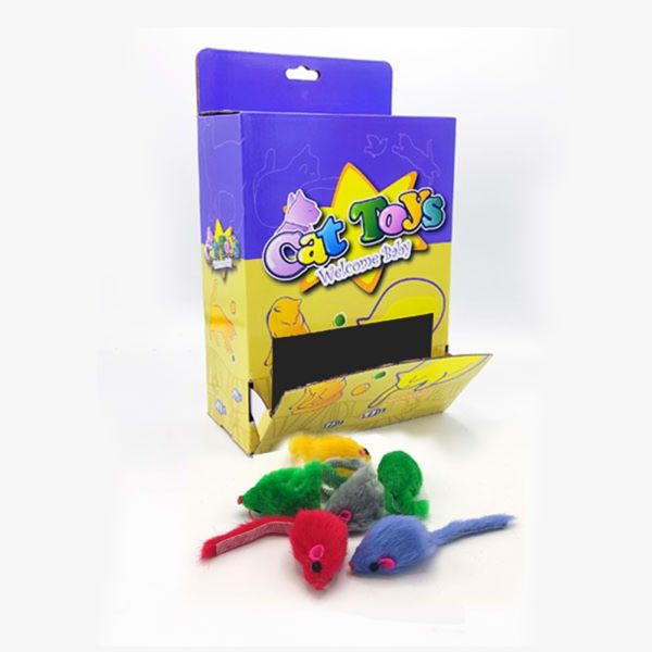 [782-CT12071] Wonpet Fare Yumuşak Kedi Oyuncağı 5 Cm