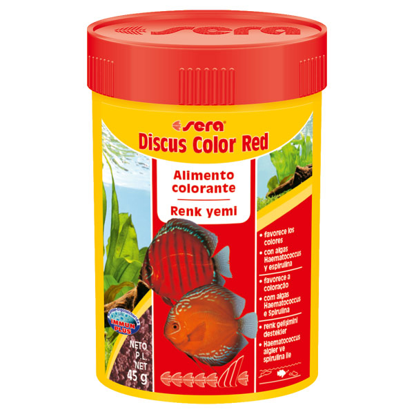 [100-0332] Sera Discus Color Red Balık Yemi