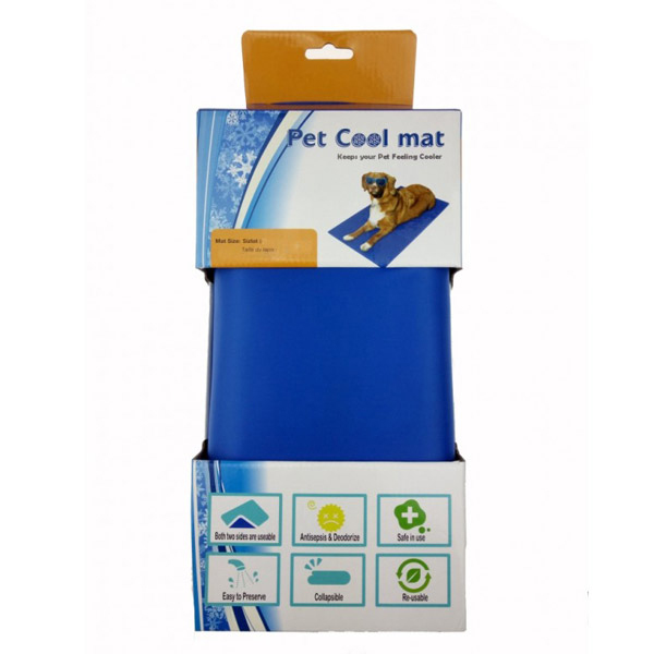 [677-DS095S] Pet Cool Mat Kedi ve Köpek Serinletici Yatak (30x40 Cm, Large)