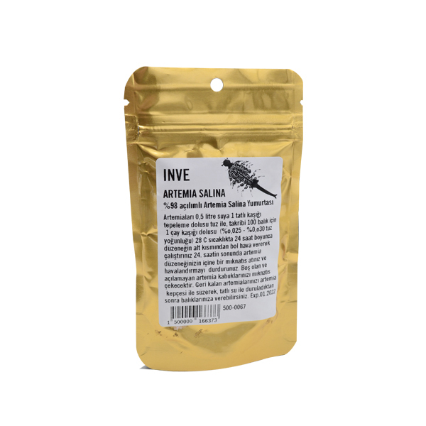 [500-0067] Pets Inve Artemia Salina Yumurtası Akvaryum Balık Yemi