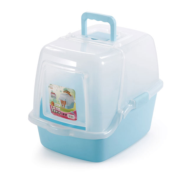 [830-K50M] Qh Pet Cage Pet Zone Filtreli Kapalı Kedi Tuvalet Kabı