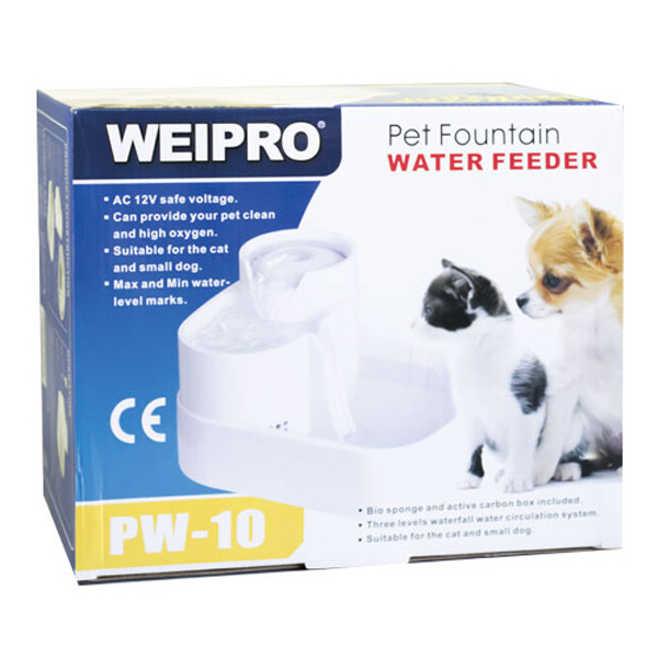 [670-PW10] WeiPro Kedi ve Köpekler için Otomatik Su Kabı 1500 Ml