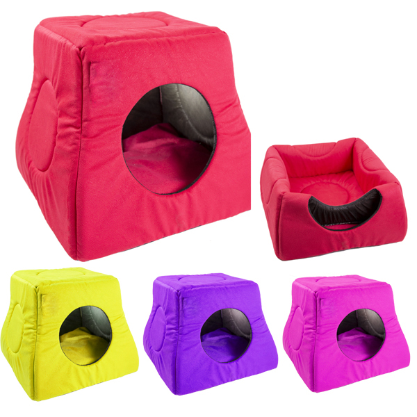 [500-RW01] Pets Trio Kedi Kulube Yatağı