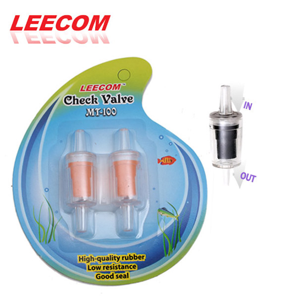 [676-CV02] Leecom Check Valve Akvaryum Ambalajlı