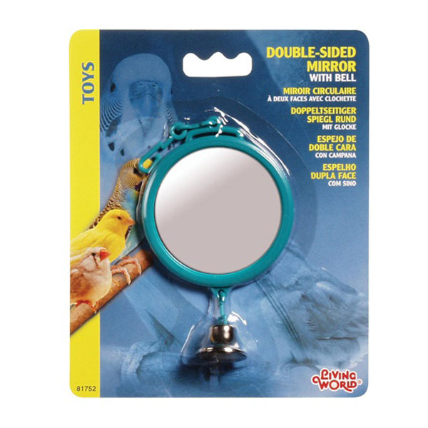 [700-81752] Living World Çift Taraflı Ayna Kuş Oyuncağı 7 Cm
