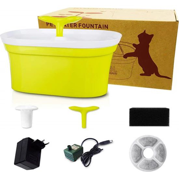 [677-RK65] Holytachi 3in1 RK 65 İki Çıkışlı Kedi Suluğu 2W