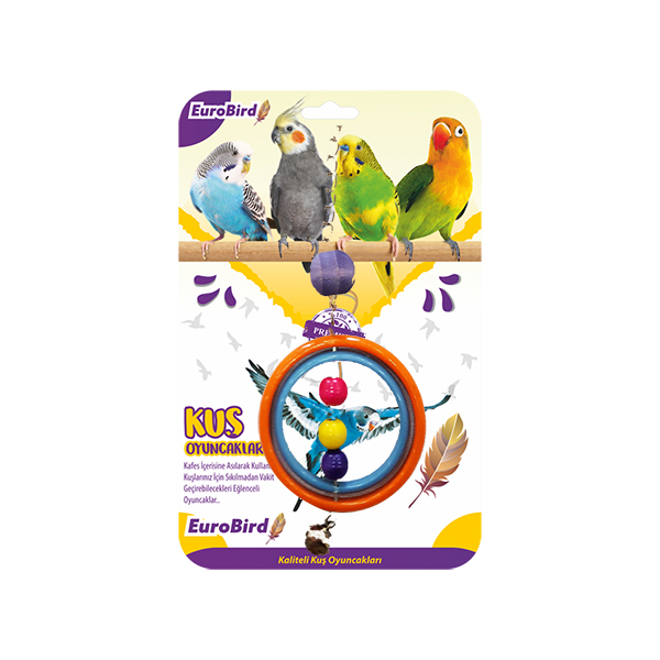 [453-3624] Euro Bird İçiçe Halka Kuş Oyuncağı