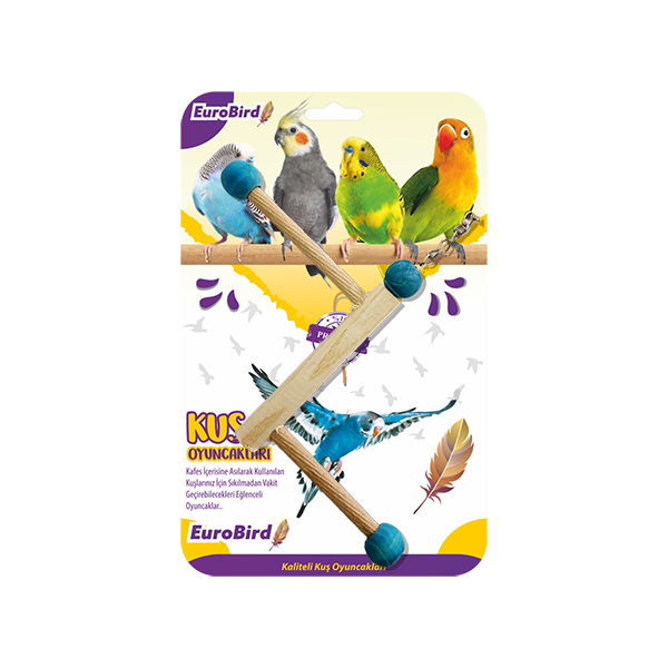 [453-3622] Euro Bird Basamak Salıncak Kuş Oyuncağı