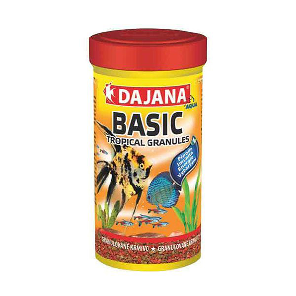 [410-DP100A8] Dajana Basic Tropical Granules Akvaryum Balık Yemi 10 Lt 2 Kg (55 Gr, 100 Ml)
