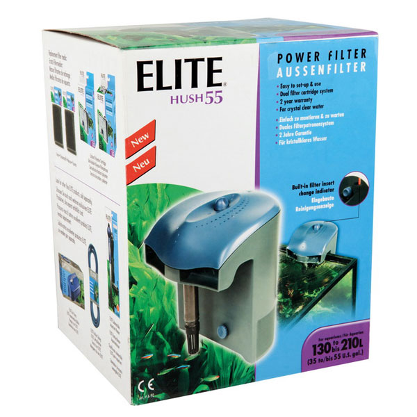 [700-A90] Hagen Elite Hush Balık Akvaryumu Güç Filtresi 388Lt/h (90)