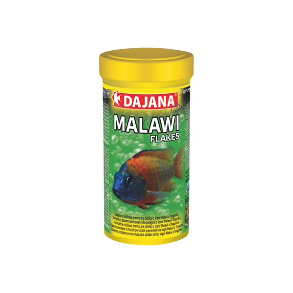 [410-DP015B0] Dajana Malawi Cichlid Flakes Akvaryum Balık Yemi (50 Gr)