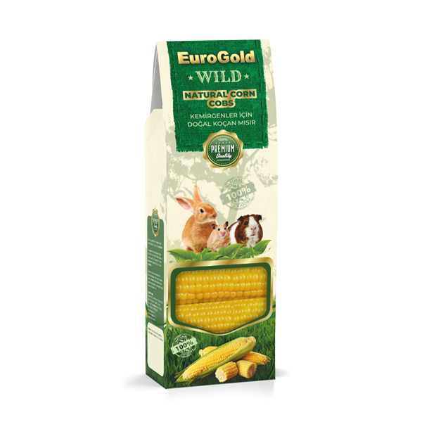[451-3639] Euro Gold Wild Kemirgenler için Doğal Mısır