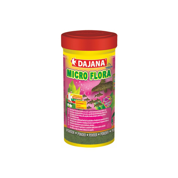 [410-DP026A] Dajana Tropical Micro Flora Akvaryum Balık Yemi 100 Ml