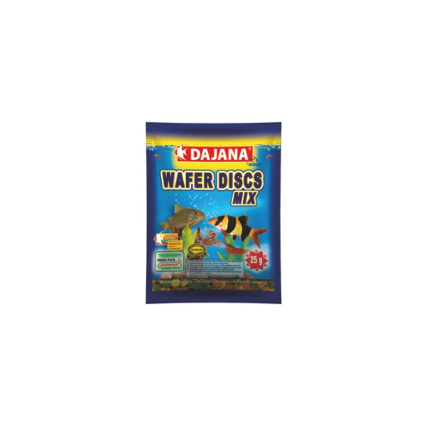 [410-DP061S] Dajana Wafer Discus Mix Akvaryum Balık Yemi (25 Gr, 80 Ml)