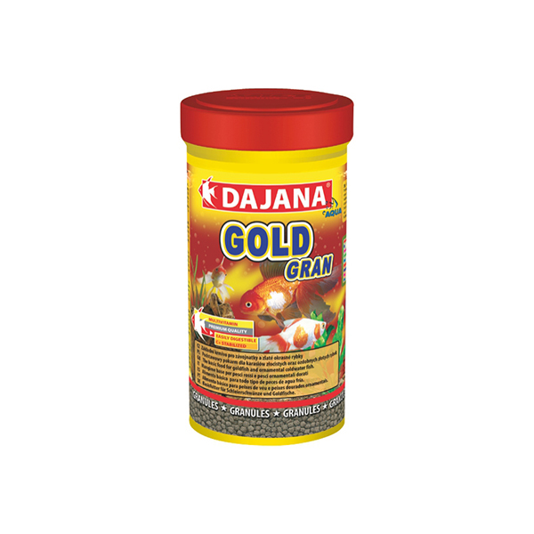 [410-DP101B] Dajana Gold Gran Akvaryum Balık Yemi 100 Ml (110 Gr, 250 Ml)