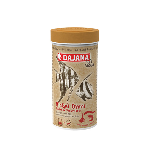 [410-DP030B1] Dajana BioGel Jel Yem Omnivore Akvaryum Balık Yemi
