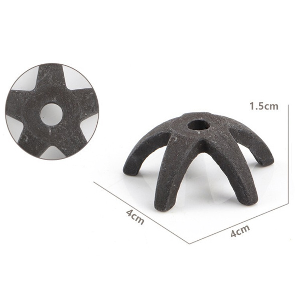 [671-ST305] Chicos Akvaryum Karides Seramik Deniz Yıldızı 4x4x1.5 Cm