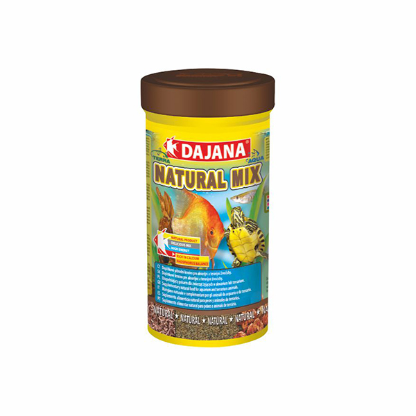 [410-DP204A] Dajana FD Naturel Mix Akvaryum Balık Yemi 100 Ml