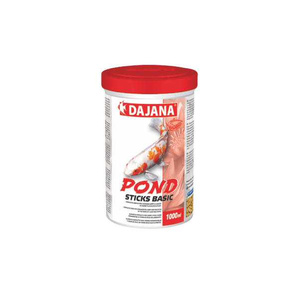 [410-DP302D] Dajana Koi Pond Sticks Akvaryum Balık Yemi 1000 Ml (90 Gr)