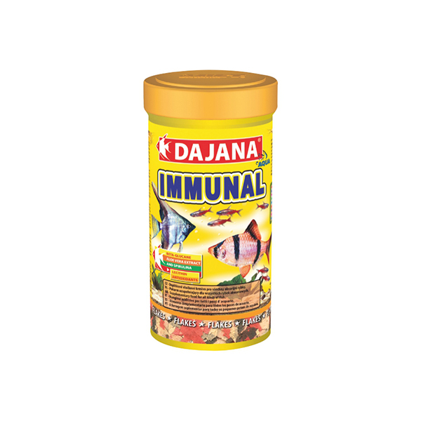 [410-DP012B] Dajana Tropical Immunal Flakes Akvaryum Balık Yemi (50 Gr)
