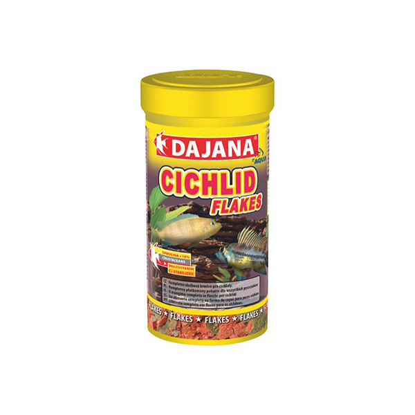 [410-DP005B] Dajana Cichlid Flakes Akvaryum Balık Yemi (50 Gr)