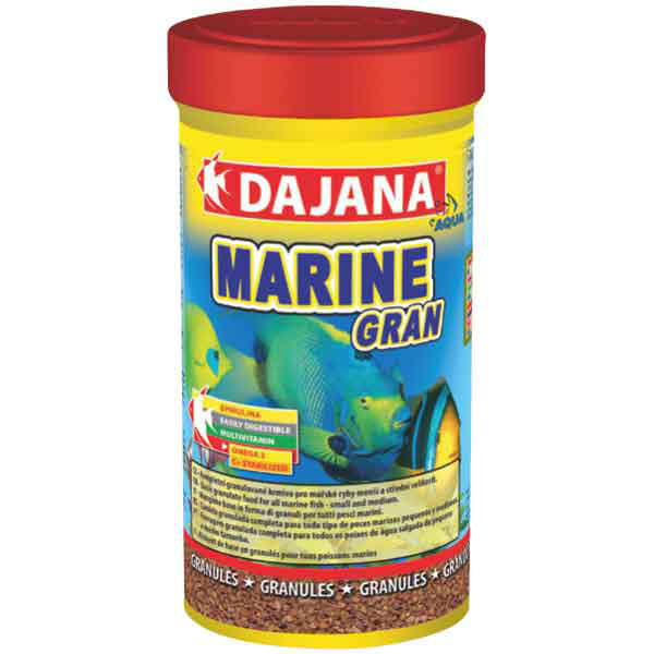 [410-DP105B] Dajana Marine Gran Akvaryum Balık Yemi 250 Ml