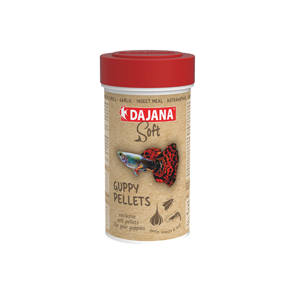 [410-DP141A2] Dajana Guppy Pellets Soft Akvaryum Balık Yemi 100 Ml