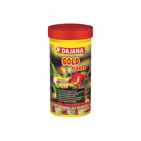 [410-DP001A2] Dajana Gold Flakes Akvaryum Balık Yemi 100 Ml