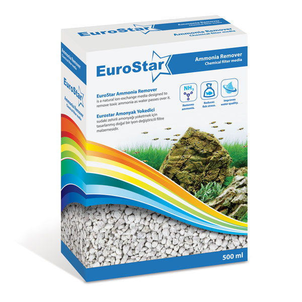 [452-1005] Euro Star Amonyak Giderici Zeolite Akvaryum Filtre Malzemesi