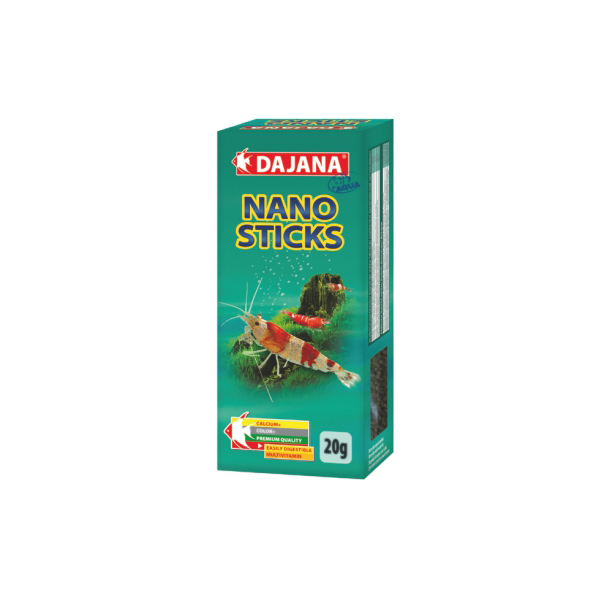 [410-DP114W2] Dajana Nano Sticks Akvaryum Balık Yemi (20 Gr)