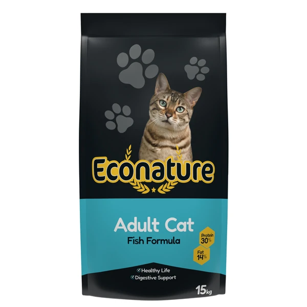 [283-000005] Econature Balıklı Yetişkin Kedi Maması