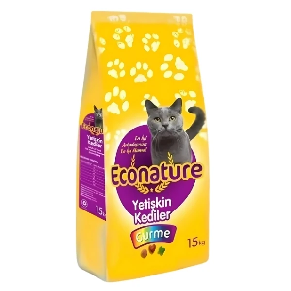 [283-000006] Econature Gurme Balıklı Yetişkin Kedi Maması