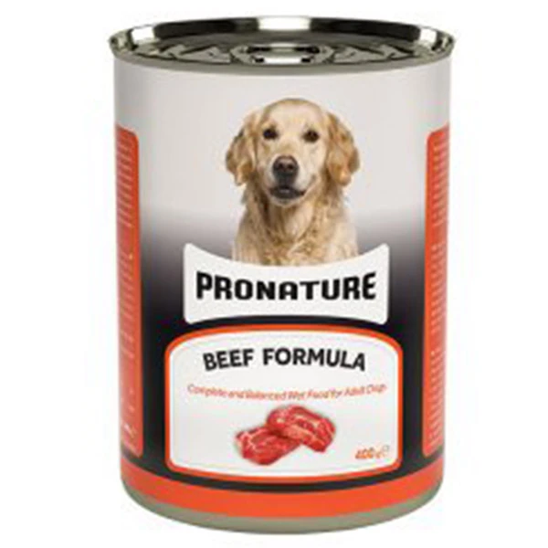 [286-500002] Pronature Sığır Etli Parça Etli Yetişkin Köpek Konservesi (1 Adet)