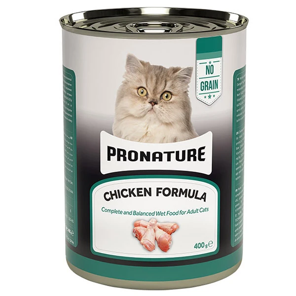 [286-400003] Pronature Tahılsız Tavuklu Ezme Yetişkin Konserve Kedi Maması (1 Adet)