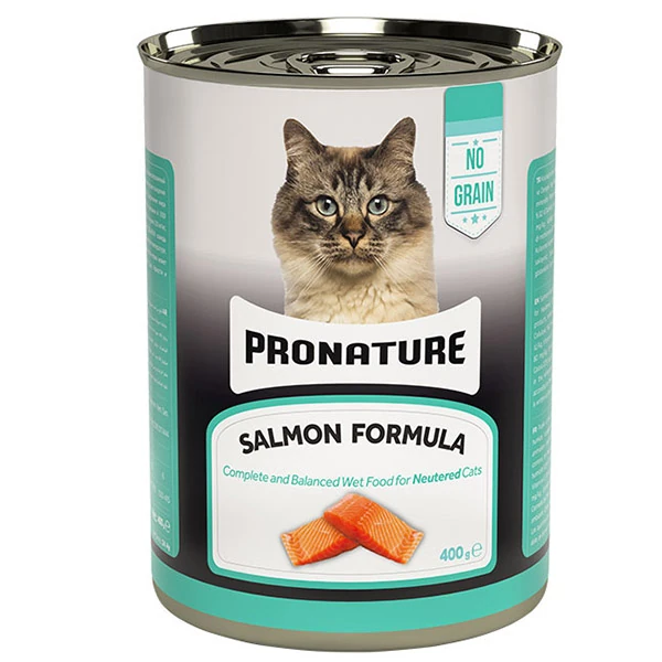 [286-400002] Pronature Tahılsız Somonlu Kısırlaştırılmış Konserve Kedi Maması (1 Adet)