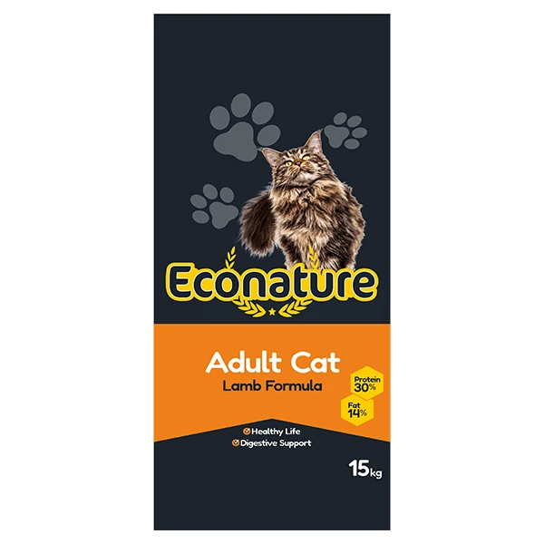[283-100002] Econature Kuzu Etli Yetişkin Kedi Maması