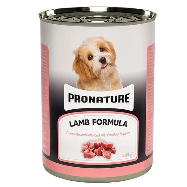[286-500001] Pronature Kuzu Etli Parça Etli Yavru Köpek Konservesi (1 Adet)