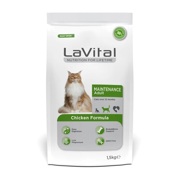 [800-103849] Lavital Maintenance Tavuklu Yetişkin Kedi Maması