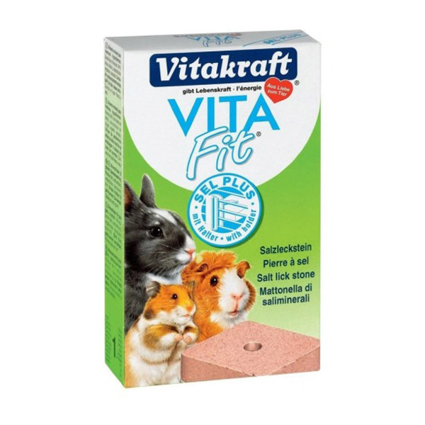 [450-15026] Vitakraft Vita Fit Sel Plus Kemirgen Tuzlu Mineral Taşı