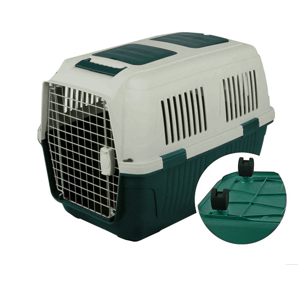 [783-CD7-Y] Strong CD7 IATA Tekerlekli Köpek Taşıma Çantası (Yeşil)