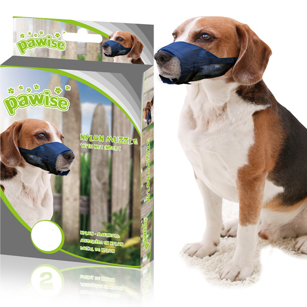 [679-13013] Pawise Ayarlanabilir Kumaş Köpek Ağızlığı No:1 (22-38x20-28 Cm)
